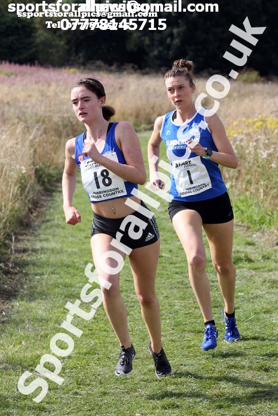 Senior womens and veteran relays, Sunderland Harriers Cross Country Relays, Farringdon, Sunderland . Photo: David T. Hewitson/Sports for All Pics